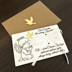 Personalizowana kartka na pieniądze-Chrzest Święty /Roczek gratis koperta