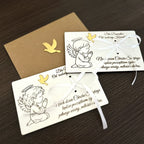 Personalizowana kartka na pieniądze-Chrzest Święty /Roczek gratis koperta