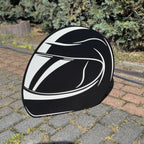 Dekoracje WYŚCIGOWE 5 elementów HDF druk UV motor kask flagi na ściankę