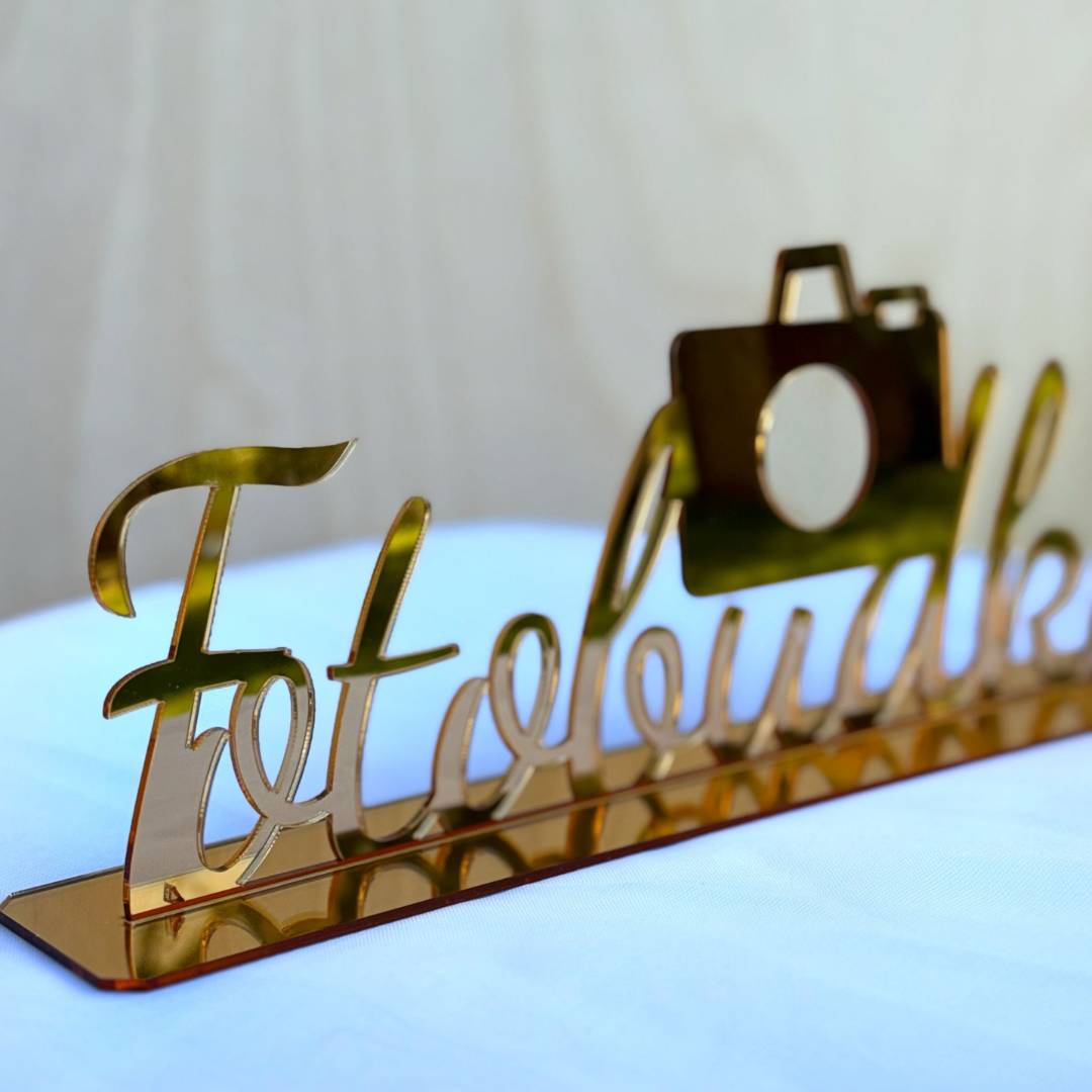 Fotobudka - Napis Plexi