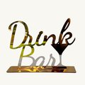 Drink Bar - Napis Plexi